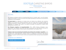 Tablet Screenshot of docteurbarois.org